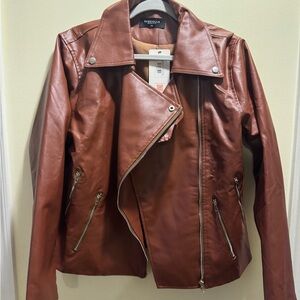 Rebdolls Vegan Leather Moto Jacket